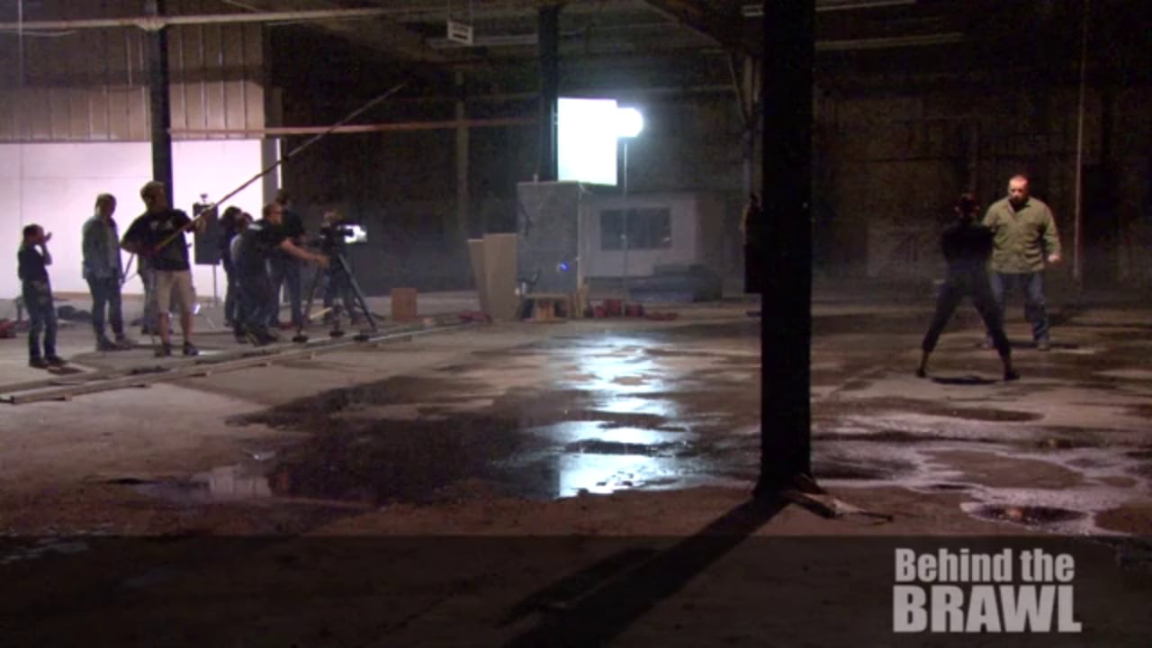Still frame from Behind the Scenes of Karate Girl BRAWL